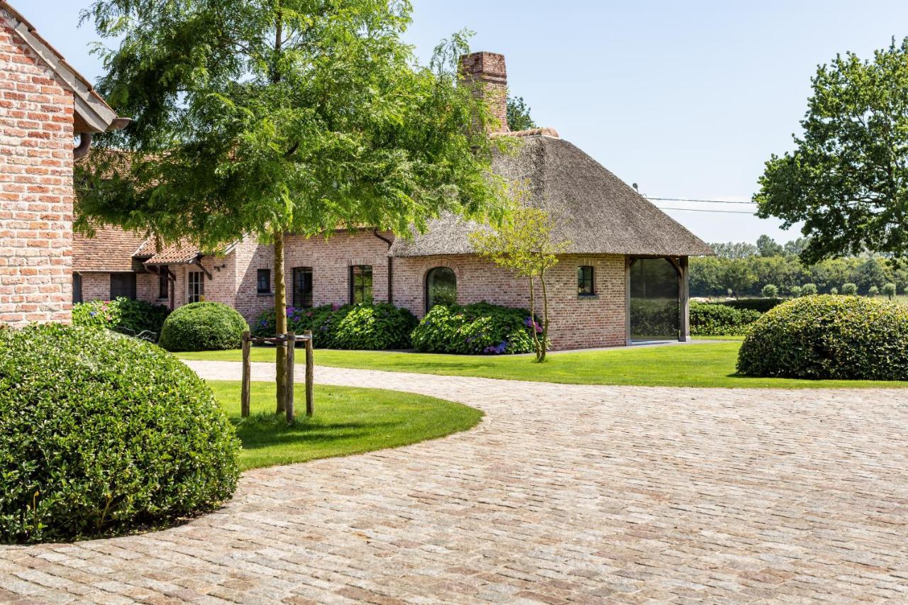 Hoeve Den Akker - Luxueuze Vakantiewoningen Met Privetuinen En Alpaca'S Nabij Brugge, Damme, Knokke, Sluis En Cadzand Kültér fotó