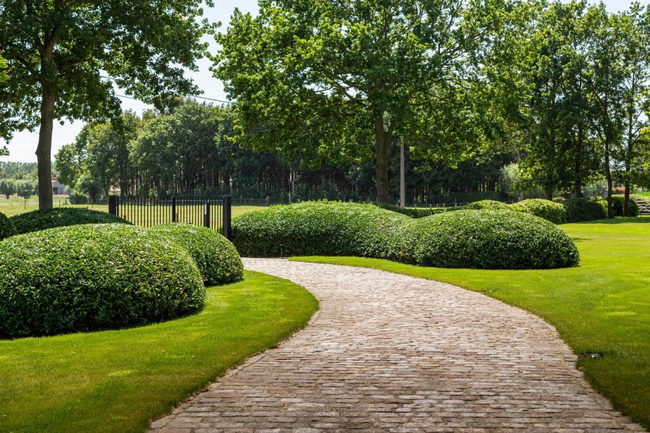Hoeve Den Akker - Luxueuze Vakantiewoningen Met Privetuinen En Alpaca'S Nabij Brugge, Damme, Knokke, Sluis En Cadzand Kültér fotó